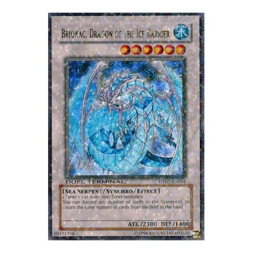 Brionac, Dragon of the Ice Barrier - DT01-EN031 NM Ultra Parallel Rare