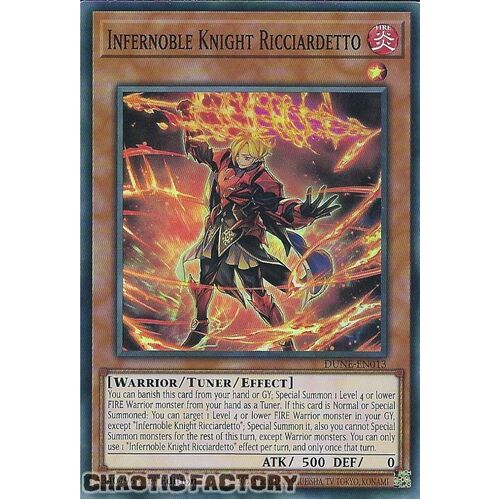 DUNE-EN013 Infernoble Knight Ricciardetto Super Rare 1st Edition NM