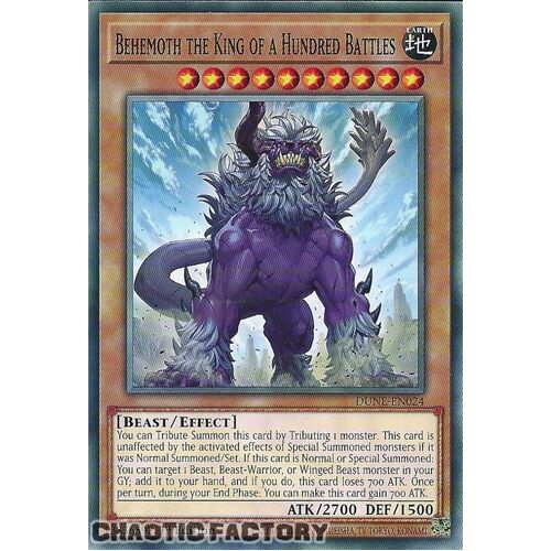 DUNE-EN024 Behemoth the King of a Hundred Battles Common 1st Edition NM