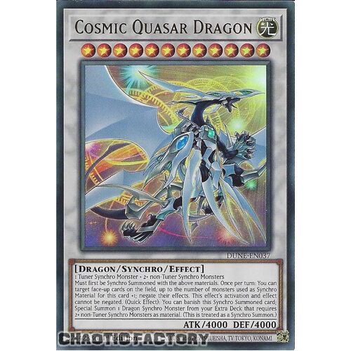 DUNE-EN037 Cosmic Quasar Dragon Ultra Rare 1st Edition NM