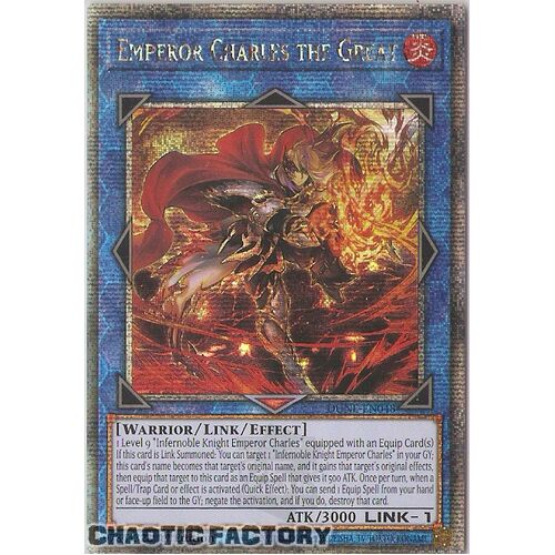 Quarter Century Secret Rare DUNE-EN048 Emperor Charles the Great 1st Edition NM