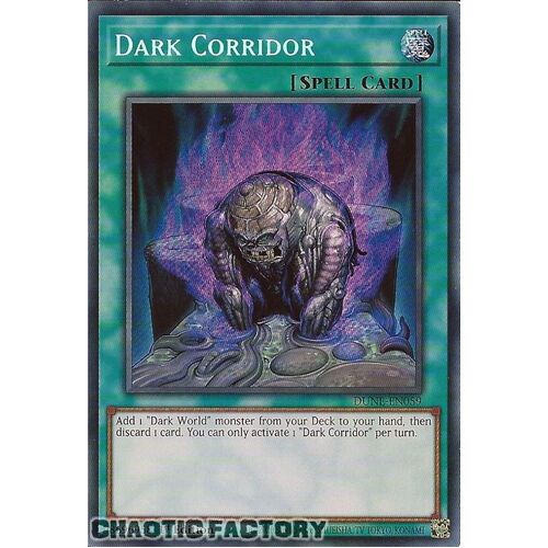 DUNE-EN059 Dark Corridor Secret Rare 1st Edition NM