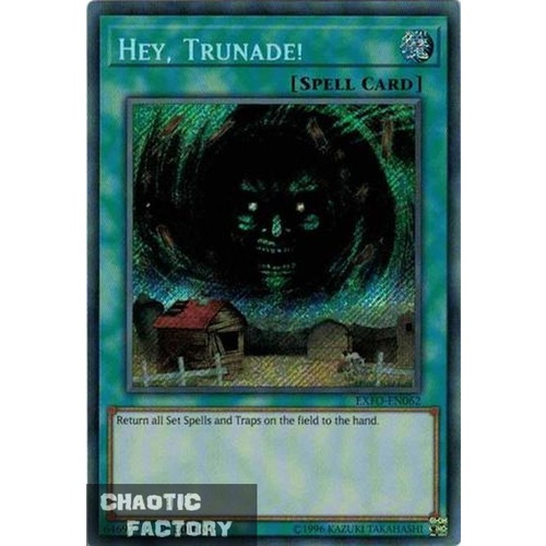 Hey, Trunade! Secret Rare Unlimited Edition EXFO-EN062 NM