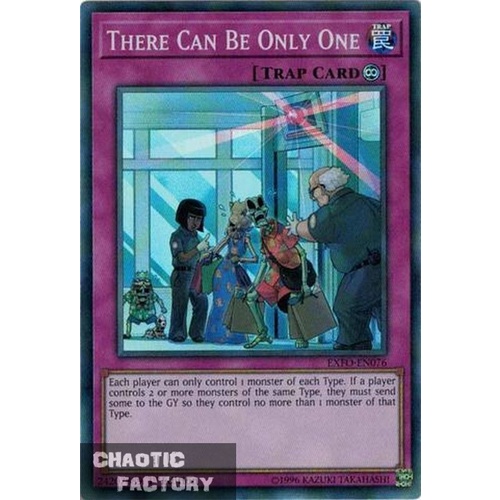 EXFO-EN076 There Can Only Be One Super Rare Unlimited Edition NM