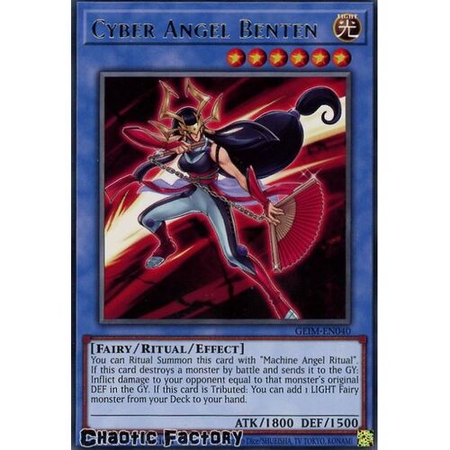 GEIM-EN040 Cyber Angel Benten Rare 1st Edition NM