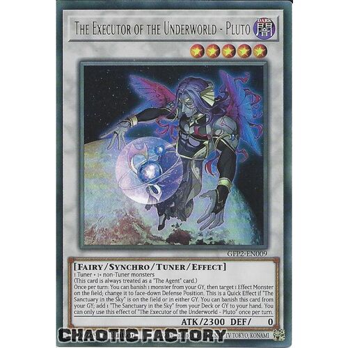 GFP2-EN009 The Executor of the Underworld - Pluto Ultra Rare 1st Edition NM