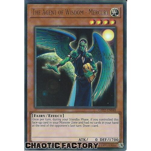 GFP2-EN048 The Agent of Wisdom - Mercury Ultra Rare 1st Edition NM