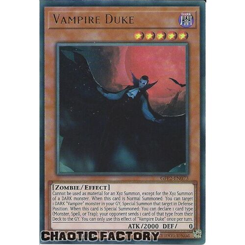 GFP2-EN073 Vampire Duke Ultra Rare 1st Edition NM