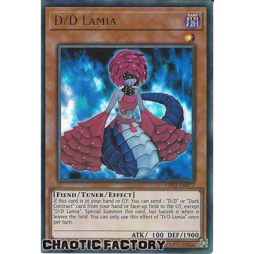 GFP2-EN077 D/D Lamia Ultra Rare 1st Edition NM