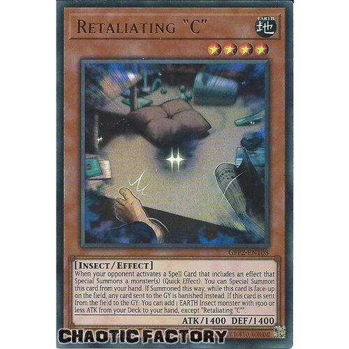 GFP2-EN108 Retaliating C Ultra Rare 1st Edition NM