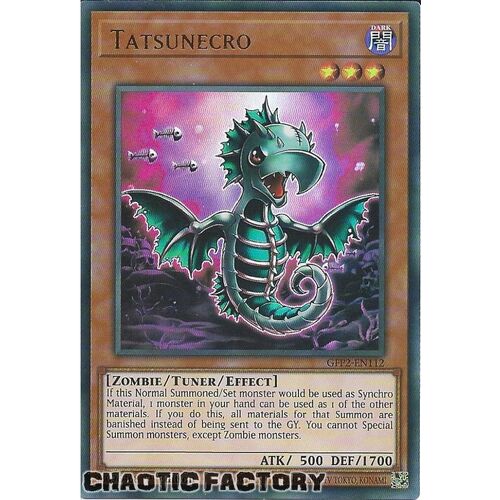 GFP2-EN112 Tatsunecro Ultra Rare 1st Edition NM