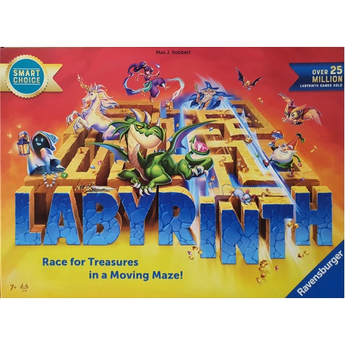 Ravensburger Amazing Labyrinth Board Game, Family Game