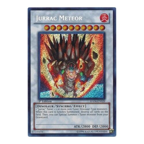 Jurrac Meteor - HA04-EN029 - Secret Rare 1st Edition NM