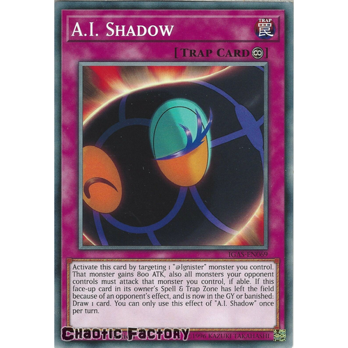 IGAS-EN069 A.I. Shadow Common 1st Edition NM