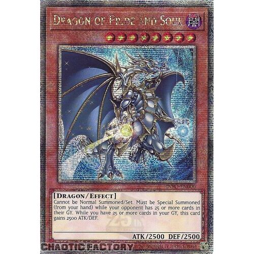 INFO-EN000 Dragon of Pride and Soul Quarter Century Secret Rare 1st Edition NM