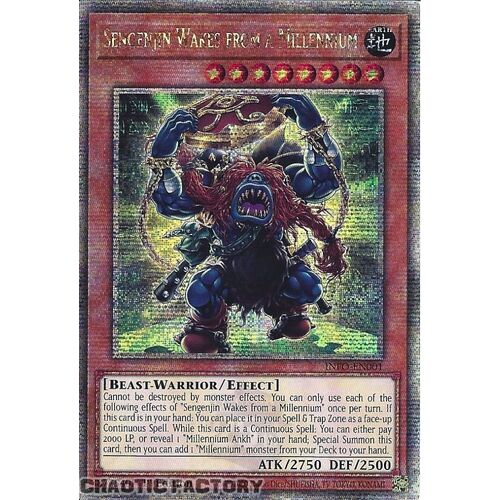 INFO-EN001 Sengenjin Wakes from a Millennium Quarter Century Secret Rare 1st Edition NM