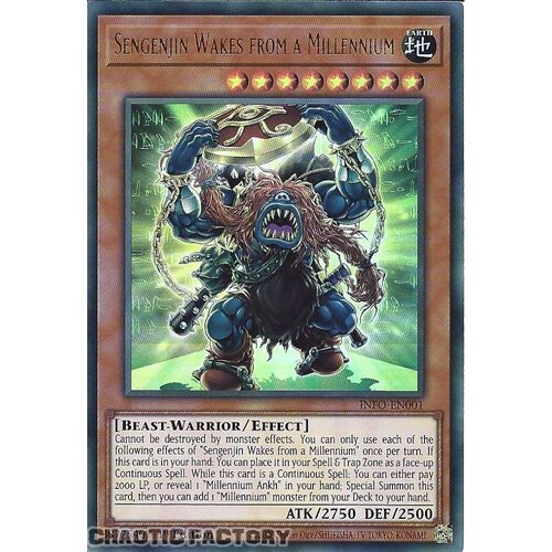 INFO-EN001 Sengenjin Wakes from a Millennium Ultra Rare 1st Edition NM