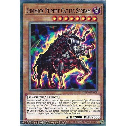 INFO-EN009 Gimmick Puppet Cattle Scream Common 1st Edition NM