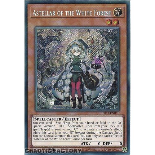 INFO-EN013 Astellar of the White Forest Secret Rare 1st Edition NM