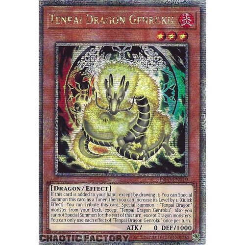 INFO-EN019 Tenpai Dragon Genroku Quarter Century Secret Rare 1st Edition NM