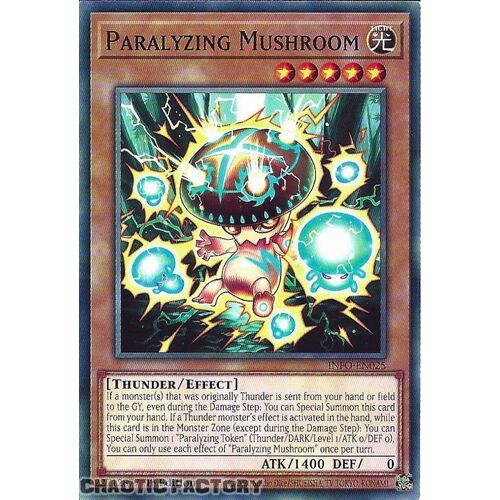 INFO-EN025 Paralyzing Mushroom Common 1st Edition NM