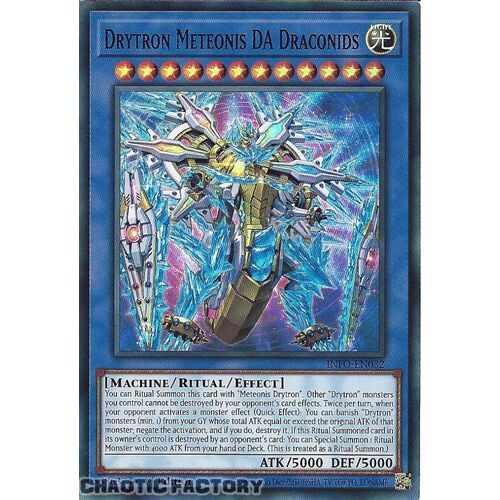 INFO-EN032 Drytron Meteonis DA Draconids Super Rare 1st Edition NM