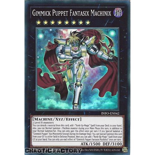 INFO-EN042 Gimmick Puppet Fantasix Machinix Super Rare 1st Edition NM