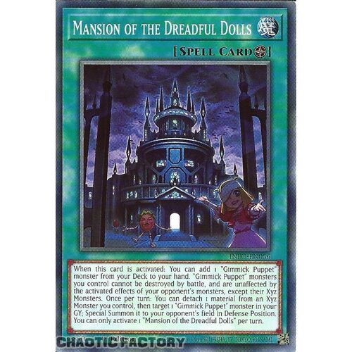 INFO-EN056 Mansion of the Dreadful Dolls Common 1st Edition NM