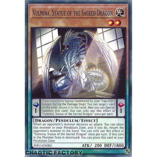 INFO-EN082 Vulmina, Statue of the Sacred Dragon Common 1st Edition NM