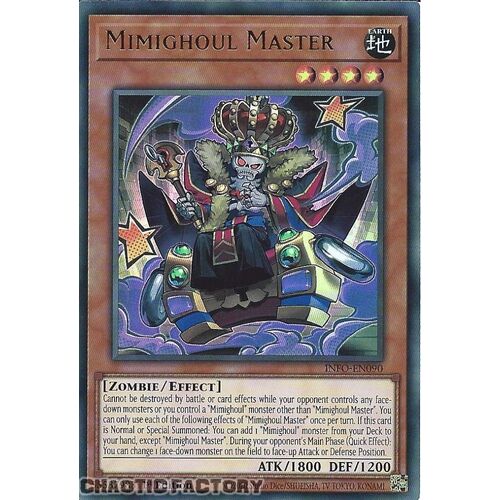 INFO-EN090 Mimighoul Master Ultra Rare 1st Edition NM