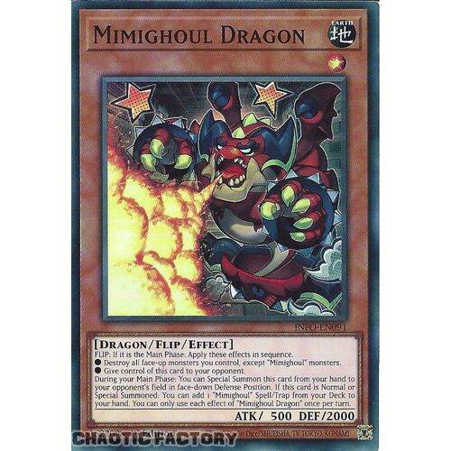 INFO-EN091 Mimighoul Dragon Super Rare 1st Edition NM