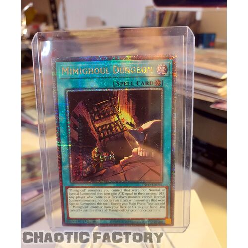 INFO-EN094 Mimighoul Dungeon Quarter Century Secret Rare 1st Edition NM