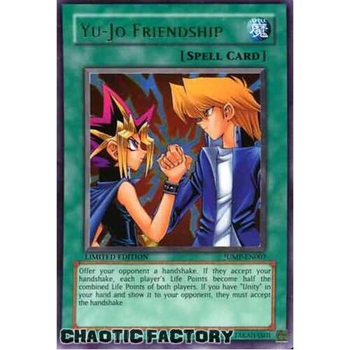 JUMP-EN007 Yu-Jo Friendship Ultra Rare LIMITED EDITION NM