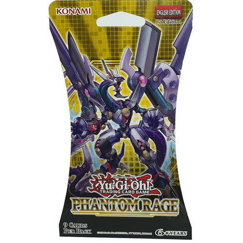 YU-GI-OH! TCG Phantom Rage Blister Pack