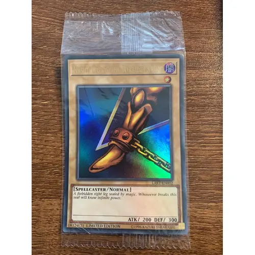 LART-EN002 Right Leg of the Forbidden One Ultra Rare Sealed nm