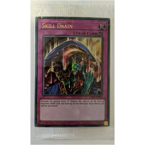 Skill Drain LART-EN012 Ultra Rare Lost Art Promo Sealed