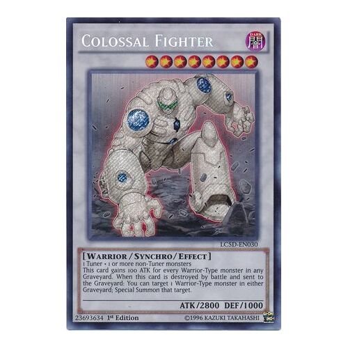 Colossal Fighter - LC5D-EN030 - Secret Rare 1st Edition LP