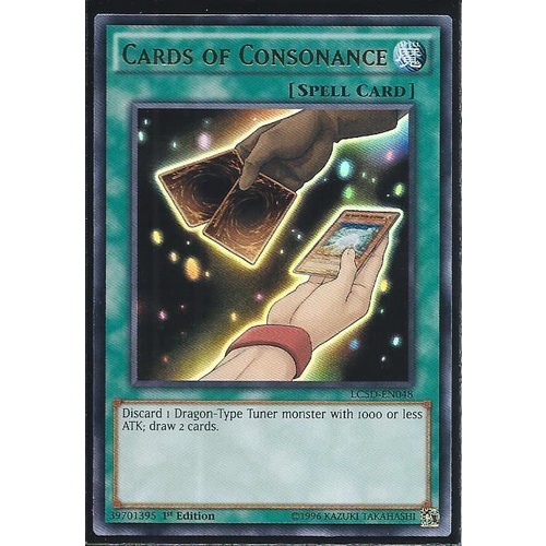 Cards of Consonance - LC5D-EN048 - Ultra Rare 1st Edition NM