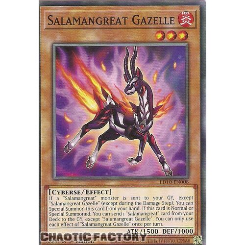 LD10-EN008 Common Salamangreat Gazelle 1st Edition NM