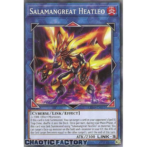 LD10-EN011 Common Salamangreat Heatleo 1st Edition NM