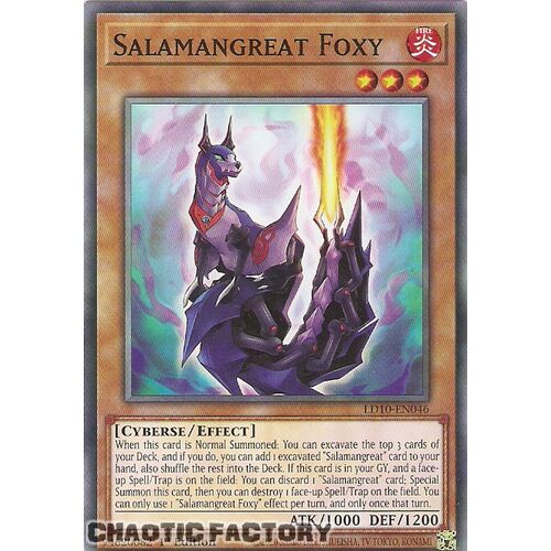 LD10-EN046 Common Salamangreat Foxy 1st Edition NM