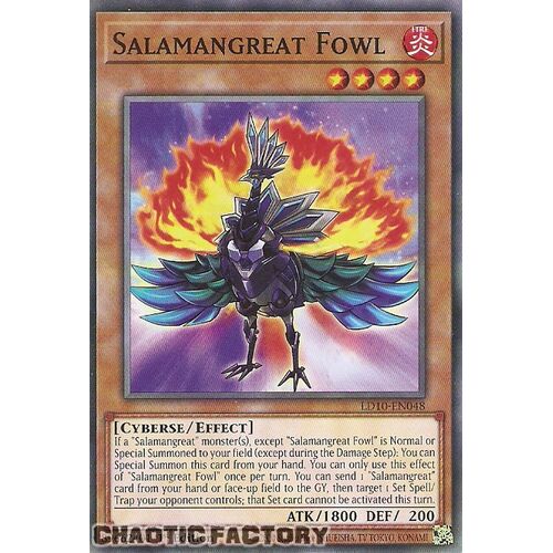 LD10-EN048 Common Salamangreat Fowl 1st Edition NM