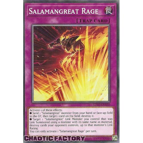 LD10-EN050 Common Salamangreat Rage 1st Edition NM