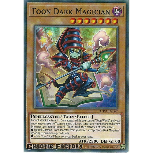 LDS1-EN067 Toon Dark Magician Common 1st Edition NM