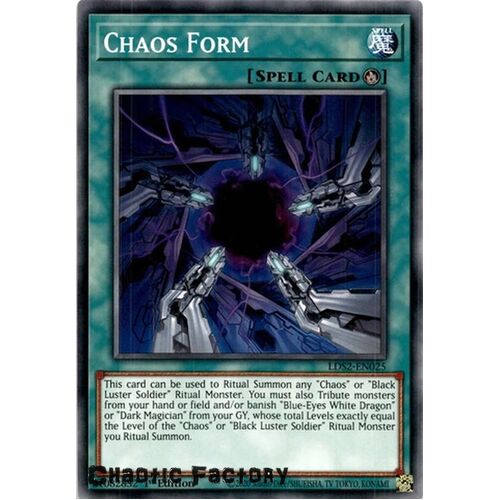 LDS2-EN025 Chaos Form Common 1st Edition NM