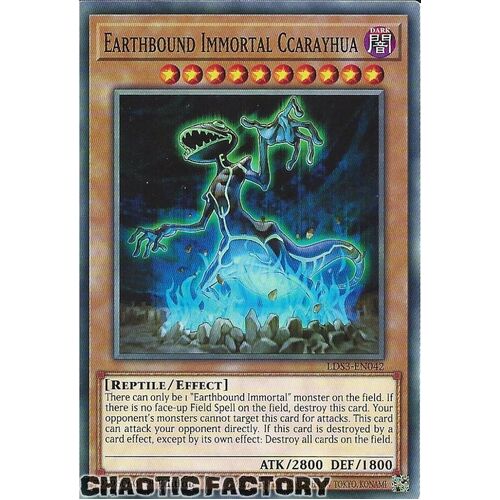 LDS3-EN042 Earthbound Immortal Ccarayhua Common 1st Edition NM