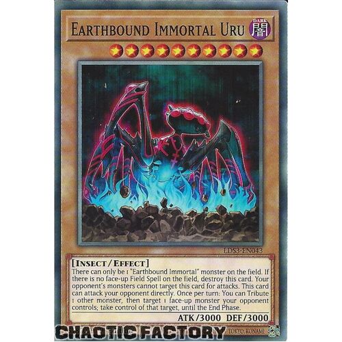 LDS3-EN043 Earthbound Immortal Uru Common 1st Edition NM