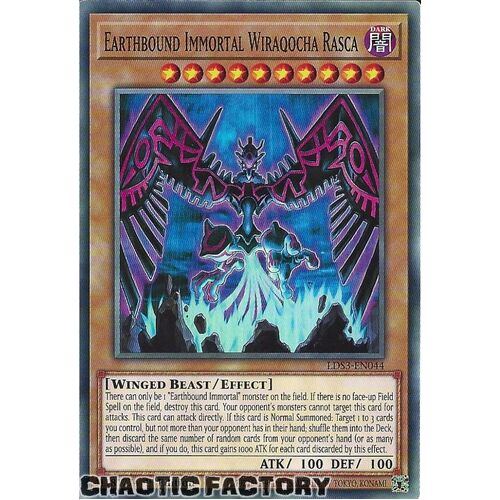 LDS3-EN044 Earthbound Immortal Wiraqocha Rasca Common 1st Edition NM