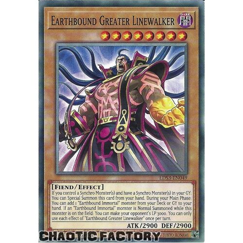 LDS3-EN049 Earthbound Greater Linewalker Common 1st Edition NM