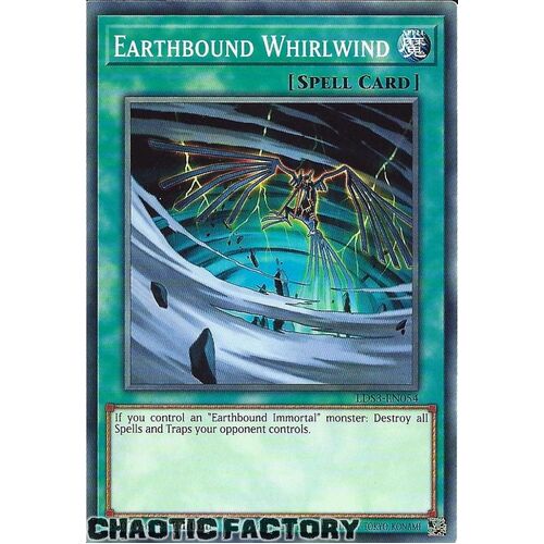 LDS3-EN054 Earthbound Whirlwind Common 1st Edition NM